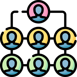 Hierarchical structure icon