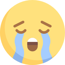 Crying icon