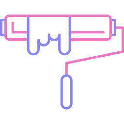 Малярный валик иконка