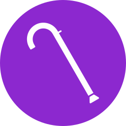 Walking stick icon