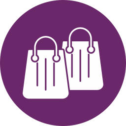 Shopping bag icon