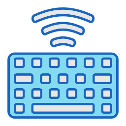 Wireless keyboard icon