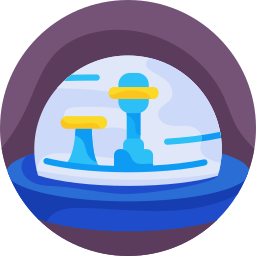 Space colony icon