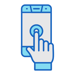 Touch screen icon