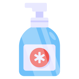 Hand sanitizer icon