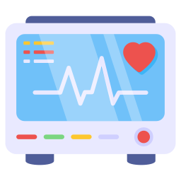 ECG monitor icon