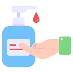 Hand sanitizer icon