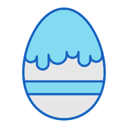 Chocolate egg icon