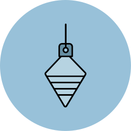 Plumb bob icon