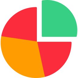 diagramme circulaire Icône