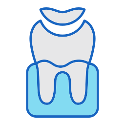 Dental filling icon