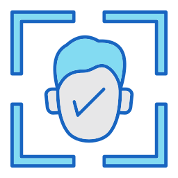 Face recognition icon