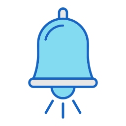 Alarm bell icon