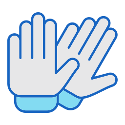 Rubber gloves icon