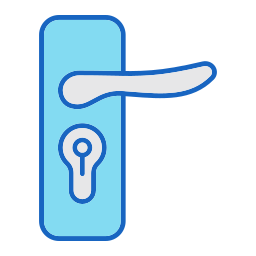 Door lock icon