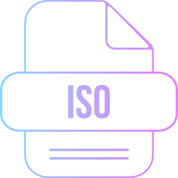 iso-bestand icoon