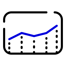 liniendiagramm icon