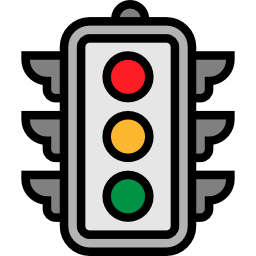 Traffic light icon