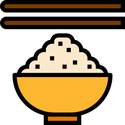 Rice bowl icon