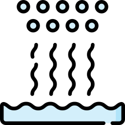 Évaporation Icône