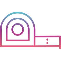 Measuring tape icon