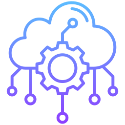 Cloud service icon