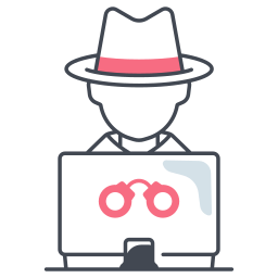 Cybercrime icon