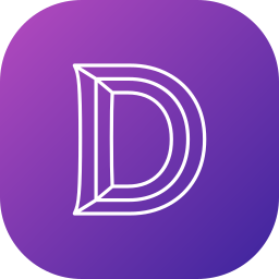 Letter D icon