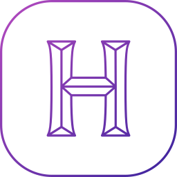 Letter h icon