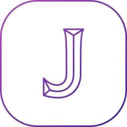 Letter j icon