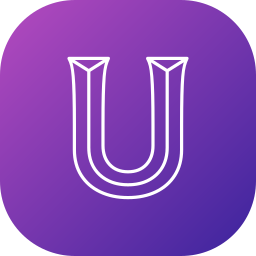 Letter u icon