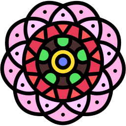 mandala Icône