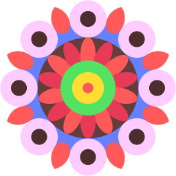 mandala Icône