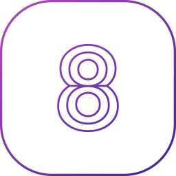 Number 8 icon