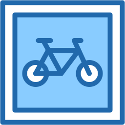 自転車専用車線 icon