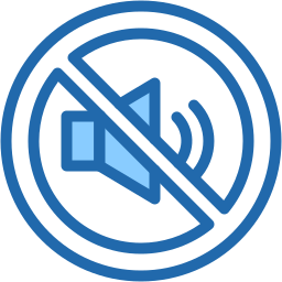 No noise icon