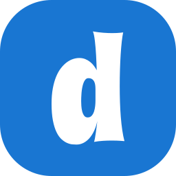 文字d icon