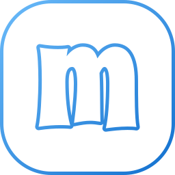 Letter m icon