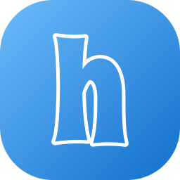 文字h icon