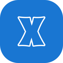 Letter x icon