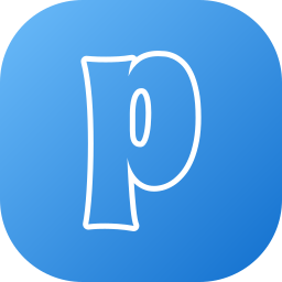 文字 p icon