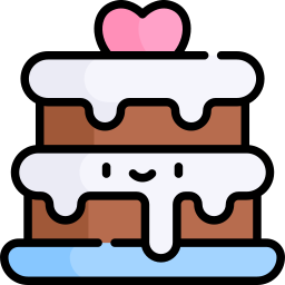 Wedding cake icon