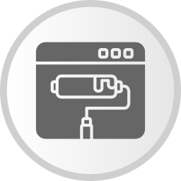 hulpmiddel voor schilderen icoon