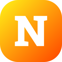 文字n icon