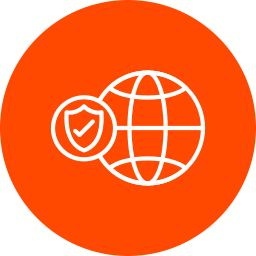 Global security icon