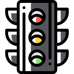 feu de circulation Icône