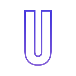 Letter u icon