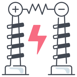 Tesla coil icon