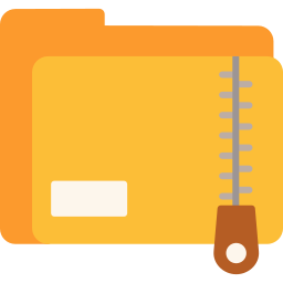 Zip folder icon