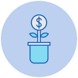 Money tree icon